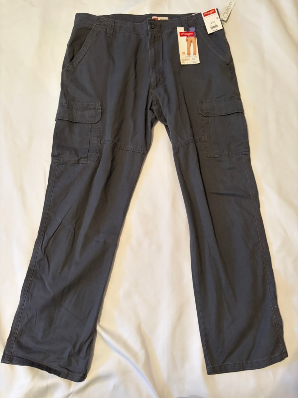 Wrangler Men's Dark Gray Cargo Pants